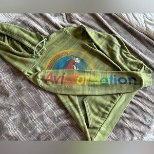 Aviator Nation Camo Hoodie ⚡